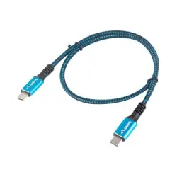 LANBERG kabel USB-C M/M 4.0 0.5m 100W 5K 60Hz