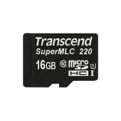 TRANSCEND TS16GUSD220I Transcend karta pamięci SuperMLC SDHC 16GB UHS-I 85/65 MB/s