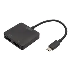 DIGITUS USB-C - 2x DP MST Video Splitter DP 1.4 4K/60Hz