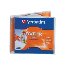 VERBATIM 43521 Verbatim DVD-R jewel case 10 4.7GB 16x do nadruku