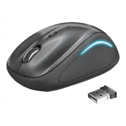 TRUST 22333 YVI FX Wireless Mouse BLACK - Towar z uszkodzonym opakowaniem (P)