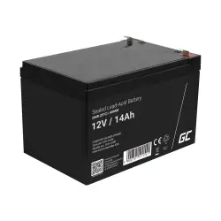 GREEN CELL Battery AGM 12V14AH