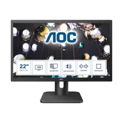 AOC 22E1D Monitor 21.5cala D-Sub/HDMI/DVI głośniki