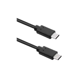QOLTEC 52353 Kabel USB 3.1 typ C męski USB 3.1 typ C męski 3m Czarny