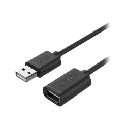 UNITEK Y-C447GBK Przedłużacz USB 2.0 AM-AF 0.5m
