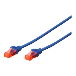 DIGITUS CAT 6 UTP patch cable PVC AWG 26/7 length 7m Color blue