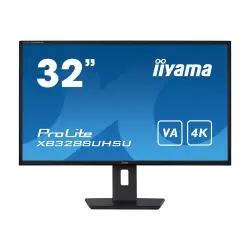 IIYAMA XB3288UHSU-B5 32inch VA 3840x2160 UHD 300cd/m2 3ms FreeSync Speakers DisplayPort 2xHDMI 2xUSB 3.0 15cm Height Adj. Stand