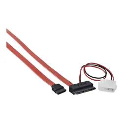 GEMBIRD CC-MSATA-001 Gembird kabel SATA DATA Micro + zasilanie Molex dla dysków 1.8
