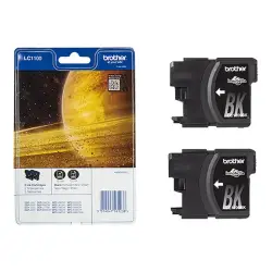BROTHER LC1100BKBP2 Tusz Brother LC1100BKBP2 black Blister Pack (dwupak) 450str DCP395CN/DCP58CW