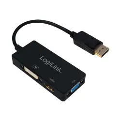 LOGILINK CV0109 LOGILINK - 4K DisplayPort to DVI/HDMI/VGA Converter