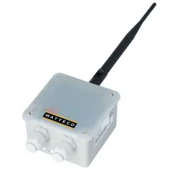 WATTECO IN O Class A - LoRaWAN transceiver with 10 digital inputs 4 outputs and external antenna