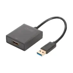 DIGITUS USB 3.0 to HDMI Adapter Input USB Output HDMI
