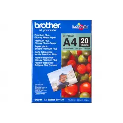 BROTHER BP71GA4 Papier fotograficzny Brother BP71GA4 20ark błyszczący A4
