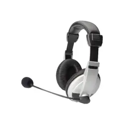 DIGITUS Multimedia Headset with Microphone and volume control Cable 1.8m