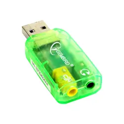 GEMBIRD SC-USB-01 Gembird karta muzyczna/dźwiękowa Virtus, USB