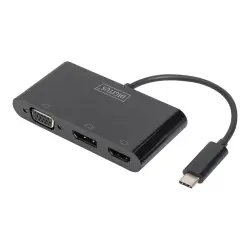 DIGITUS DA-70859 Adapter graficzny HDMI/ VGA 4K 30Hz UHD na USB 3.1 Typ C, z audio