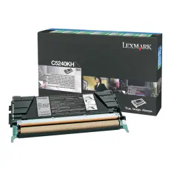LEXMARK C5240KH Toner Lexmark black zwrotny 8000 str. C524 / C532dn / C532n / C534