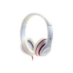 GEMBIRD MHS-LAX-W Gembird słuchawki z mikrofonem LOS ANGELES, MiniJack 4PIN białe