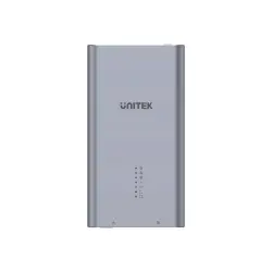 UNITEK S1206A Obudowa SolidForce USB-C - PCIe/NVMe M.2 SSD 10Gbps Dual Bay - Offline Clone