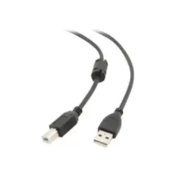GEMBIRD CCF-USB2-AMBM-10 Gembird AM-BM kabel USB 2.0 3M High Quality, FERRYT