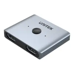 UNITEK V1163A Dwukierunkowy Switch HDMI 2.1 8K 60Hz 4K 120Hz 2na1