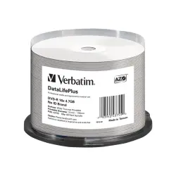 VERBATIM 43755 Verbatim DVD-Rcake box 50 4.7GB 16x do nadruku Thermal