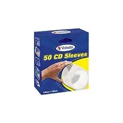 VERBATIM 49992 Verbatim CD-DVD PAPER SLEEVES 50 PACK