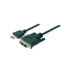 ASM AK-330300-030-S ASSMANN Kabel adapter HDMI 1.3 Standard Typ HDMI A/DVI-D (18+1) M/M czarny 3m