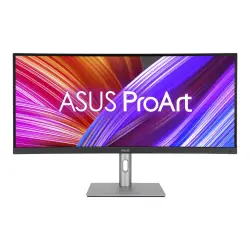 ASUS ProArt Display PA34VCNV Curved Professional Monitor 34.1inch IPS 21:9 3440x1440 3800R Curvature 100 sRGB / Rec.709 Color