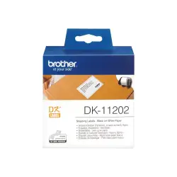BROTHER DK11202 Etykieta dostawcza Brother 62mm x 100mm 300 szt.