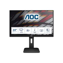 AOC 24P1 Monitor 23.8cali panel IPS D-Sub/HDMI/DP/DVI głośniki
