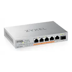 ZYXEL XMG-105 5 Ports 2 5G + 1 SFP+ 4 ports 70W total PoE++ Desktop MultiGig unmanaged Switch