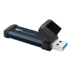SILICON POWER MS60 250GB USB 3.2 Gen2 600/500 MB/s Niebieski Dysk zewnętrzny SSD