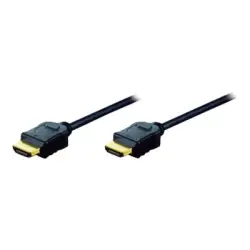 ASM AK-330107-100-S ASSMANN Kabel HDMI 1.4 HighSpeed z Ethernetem Typ HDMI A/HDMI A M/M czarny 10m