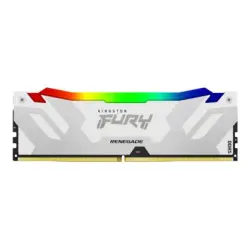 KINGSTON FURY Renegade 64GB DIMM DDR5 6000MT/s DDR5 CL32 Kit of 2 RGB White XMP