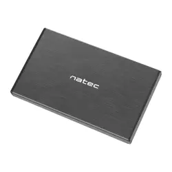 NATEC NKZ-0941 Natec RHINO GO obudowa USB 3.0 na dysk HDD/SSD 2.5 SATA, czarna Aluminium