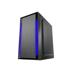 GEMBIRD CCC-FORNAX-960B Gaming design PC case 3 x 12 cm fans blue