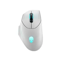 DELL Alienware Wireless Gaming Mouse - AW620M Lunar Light