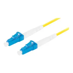 LANBERG fiber optic patchcord SM LC/UPC-LC/UPC simplex 2m LSZH g657a1 3.0mm yellow