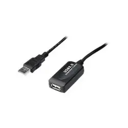 DIGITUS DA-73101 Kabel repeater USB 2.0 Digitus o długości 15m, 5 LGW