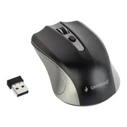 GEMBIRD MUSW-4B-04-GB Bezprzewodowa mysz optyczna MUSW-4B-04-GB 1600 DPI nano USB szaro-czarna