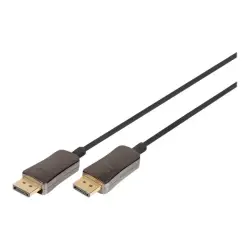 ASSMANN DisplayPort AOC Hybrid-fiber connection cable M/M 20m UHD 8K60Hz CE gold bl