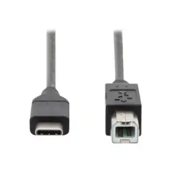 DIGITUS AK-300150-018-S Kabel USB 2.0 HighSpeed Typ USB C/B M/M, Power Delivery, czarny 1,8m
