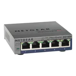 NETGEAR GS105E-200PES Netgear ProSafe Plus 5-Port Gigabit Desktop Switch Metal (GS105E v2)