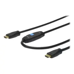ASSMANN Kabel HDMI HighSpeed z Ethernetem ze wzmacniaczem 4K 30Hz UHD HDMI A/A M/M 10m