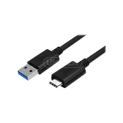 UNITEK Y-C474BK Kabel USB-C - USB-A 3.1 M/M 1m