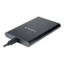 GEMBIRD EE2-U3S-6 HDD/SSD Drive enclosure 2.5inch with USB Type-C port USB 3.1 brushed aluminum black