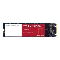 WDC WDS500G1R0B Dysk WD Red SA500 NAS SSD M.2 SATA 500GB SATA/600, 560/530 MB/s, 3D NAND