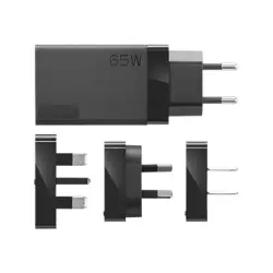 LENOVO 65W USB-C AC Travel Adapter 4 interchangeable plugs US EU AU UK