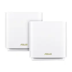 ASUS ZenWiFi AX XT8 Gigabit Mesh Wireless AX6600 Tri Band WiFi 6 biały 2-pack